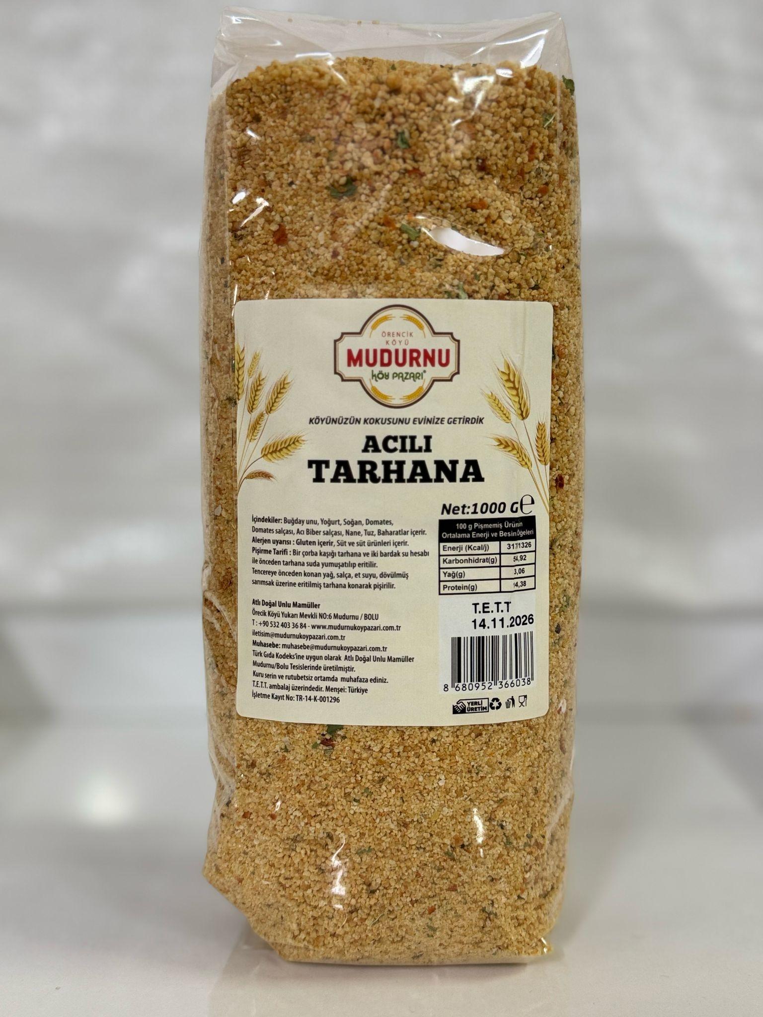 Acılı Tarhana - Poşet - 1 kg
