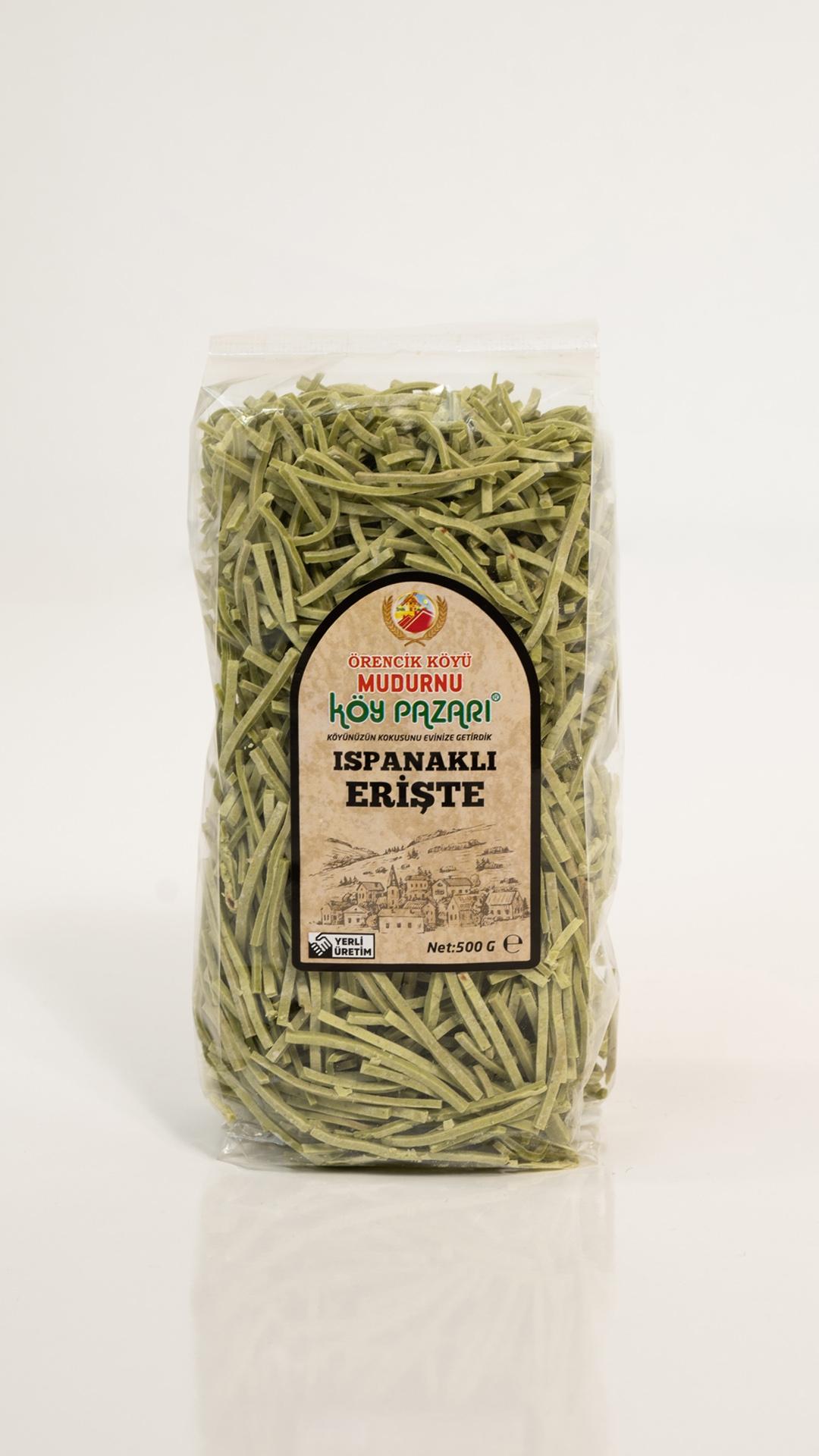 Ispanaklı Erişte - 500 gr