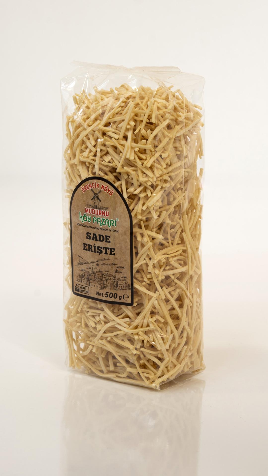 Sade Erişte - Yumurtalı - 500 gr