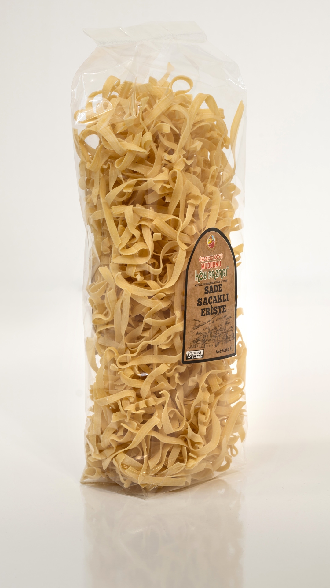 Sade Saçaklı  Erişte - 500 gr