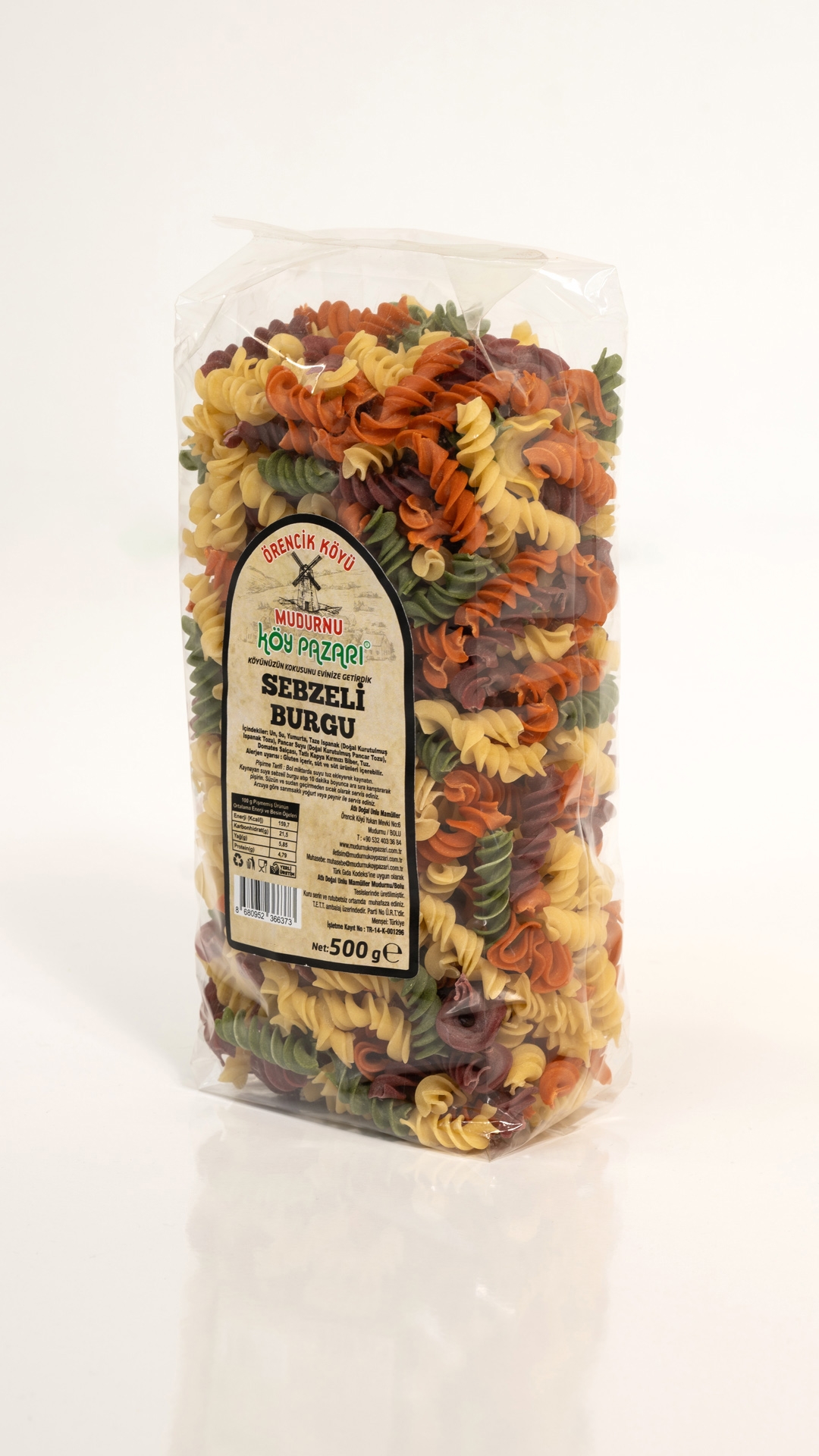 Sebzeli Burgu Makarna - 500 gr