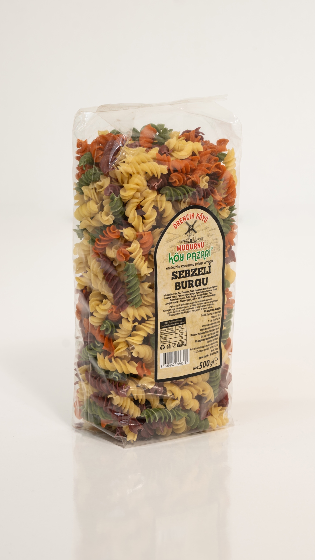Sebzeli Burgu Makarna - 500 gr