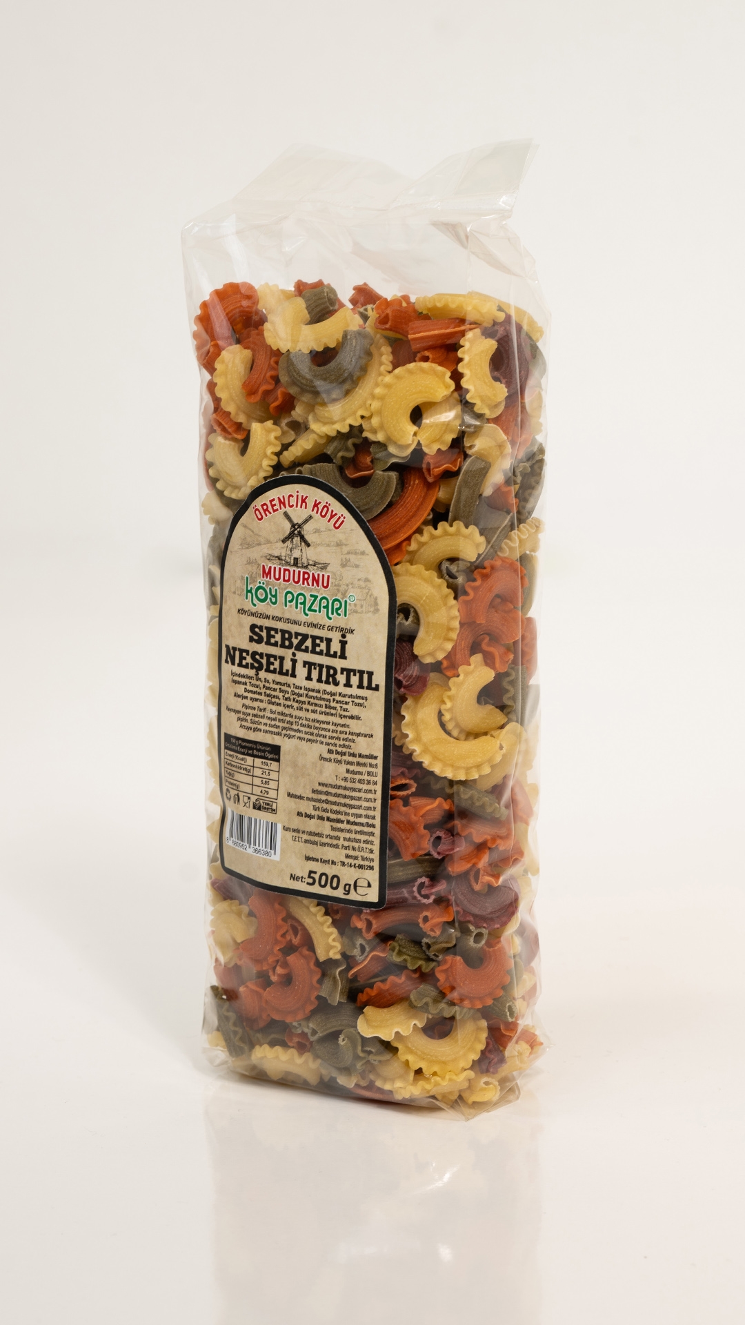 Sebzeli Tırtıl Makarna - 500 gr