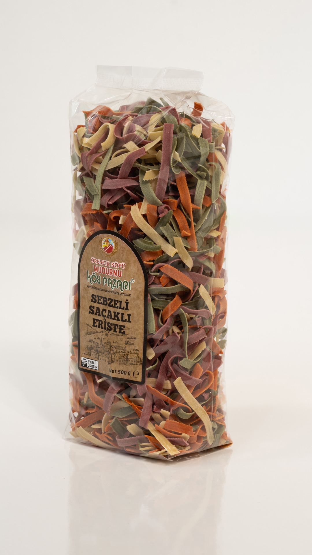 Sebzeli Saçaklı Erişte - 500 gr