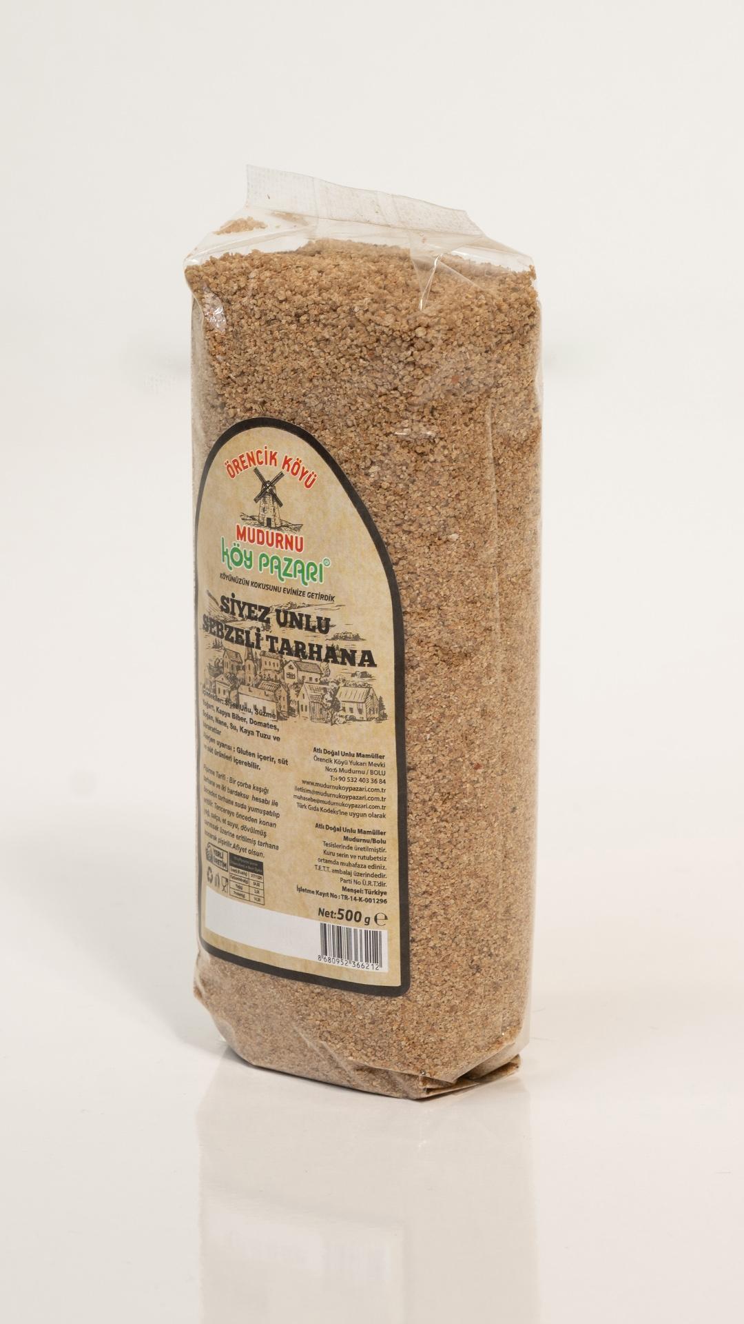 Siyez Unlu Sebzeli Tarhana - Poşet - 500 gr