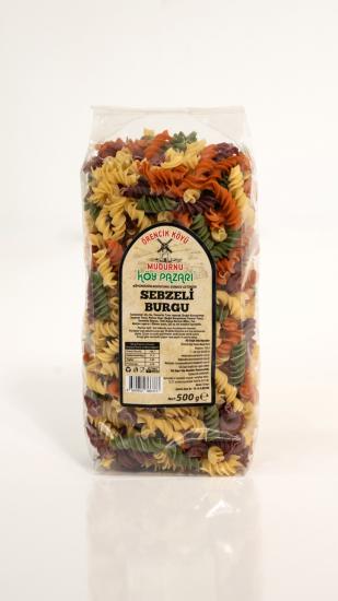 Sebzeli Burgu Makarna - 500 gr