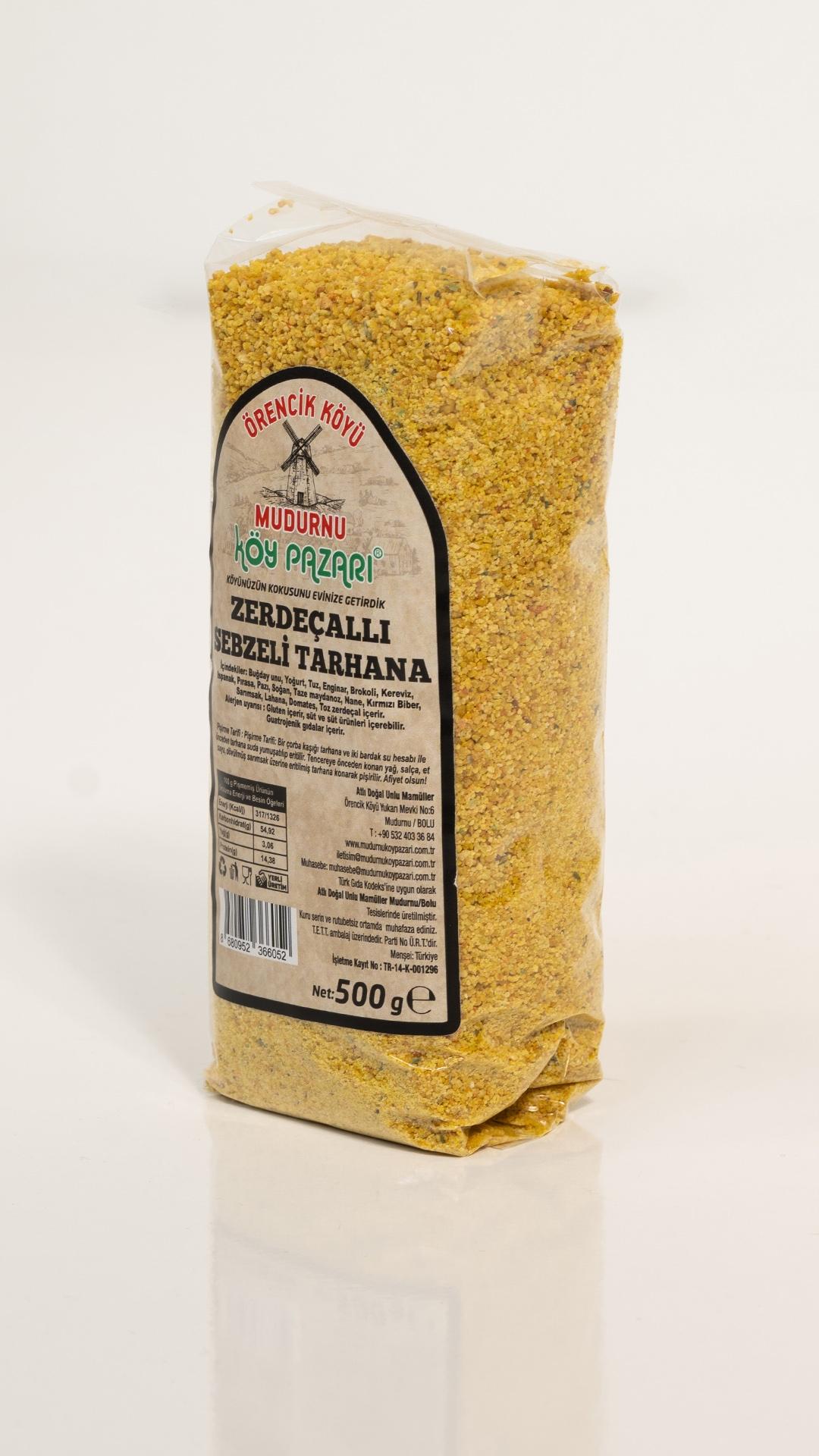 Zerdeçallı Sebzeli Tarhana - Poşet - 500 gr