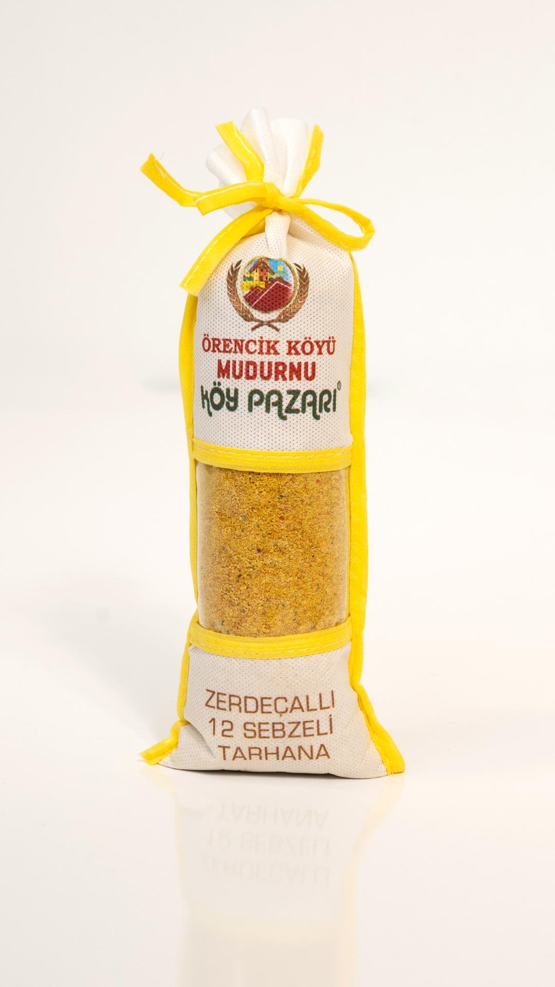 Zerdeçallı Sebzeli Tarhana - Bez Torba - 500 gr
