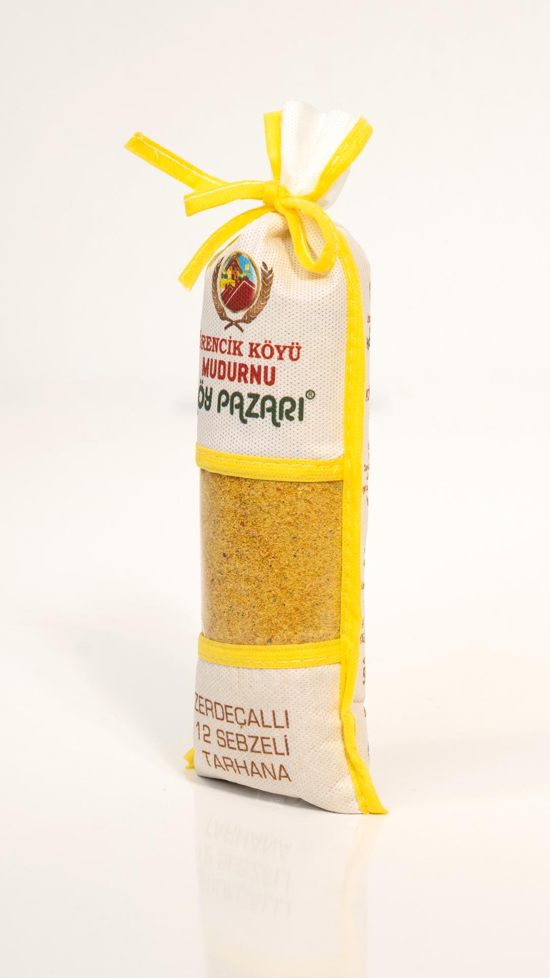 Zerdeçallı Sebzeli Tarhana - Bez Torba - 500 gr